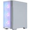 MSI Case MSI MAG Forge M100R - Mid Tower ATX, Vetro Temprato, Illuminazione ARGB, Bianco