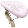 Stokke Newborn Set Stokke Nomi, Grey/Grey Pink - Include una cintura di sicurezza a 5 punti e un set di tessuti reversibili e lavabili - Compatibile con tutte le sedie Stokke Nomi