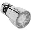 Raguso Rotazione a 360 ° 3 colori Temperatura controllata LED Rubinetto della luce Aeratore Testa di spruzzo Spruzzatore Rubinetto Lavello da cucina