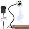 Treedix Kit estrattore fumi per saldatura, ventola assorbitore d'aria per saldatura, rimozione fumi portatile con luci LED dimmerabili e aspirazione, 15 filtri a carbone attivo per saldatura