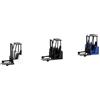 herpa accessorio carrello elevatore trasportabile bianco, blu e nero in scala 1:87, modello in miniatura, plastica