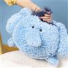 Gisqis Peluche Elefante Coccoloni Animali di Elefante Peluche Cuscini Pupazzo Pimpa Peluche Giochi Morbido Giocattolo Regalo Bambina Bambino 7 Anni Blu 49cm