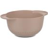 Mepal - Scolapasta Chef it - Drenaggio rapido - Base antiscivolo per maggiore stabilità - Lavabile in lavastoviglie - 3000 ml - Chalk