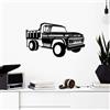 Wallity Hanah Home Elegante accessorio decorativo da parete in metallo, nero, 60 x 35 cm, 100% metallo, spessore 1,5 mm, leggero (0,795 kg), perfetto per l'arredamento moderno della casa