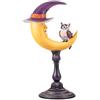 Inmaculada Romero IR Luna Cappello Strega Figura 46 cm. Dettaglio Gufo Immagine Resina