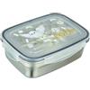 Scooli Undercover - Harry Potter, contenitore per il pranzo con guarnizione in gomma - in acciaio inox - capacità 550 ml - sandwich box scuola - contenitore per il pranzo per bambini