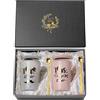 Biching Regalo Anniversario Matrimonio, Coppia Tazza da Caffè in Ceramica