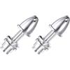 QUARKZMAN Adattatore Elica Spinner Aeroplano Rc, Adattatore Elica con Apertura da 5mm per Albero Motore Brushless E Regolatori di velocità, Confezione da 2