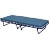 Sicignano Casalinghi Ingrosso Casalinghi Sicignano | Lettino Singolo Brandina Pieghevole A Doghe Con Materasso WaterFoam 80x190 Cm, Struttura In Acciaio, 12 Doghe In Legno, Gambe Pieghevoli, Ruote Per Facile Trasporto,