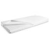 Sleezzz K16 Materasso in schiuma fredda reversibile, 80 x 200 cm, 7 zone di riposo, durezza H2 + H3, rivestimento in microfibra lavabile