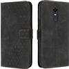 OKZone Cover per Xiaomi Redmi 5 Plus, Custodia in PU Pelle per Xiaomi Redmi 5 Plus, Custodia a Libro Protettiva Folio Portafoglio con Chiusura Magnetica e Slot per Carte Wallet Case Cover (Nero)
