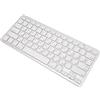 Topiky Mini Tastiera Wireless 60%, Tastiera Ultra Sottile Universale Compatta a 78 Tasti, Tastiera Multilingue Silenziosa Portatile, per/OS X/iOS/ (Russo)