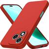 Byvuwiay Cover per Honor 400 Lite, Morbida Silicone Liquida TPU Protettivo Ultra Slim Custodia Antiurto, Custodia Compatibile con Honor 400 Lite - Rosso