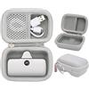 Khanka Custodia Rigida Compatibile con iWALK/Veger Batteria Portatile 4800/4500/3350mAh 5000mAh(Solo Custodia,Bianco)