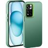 XINYEXIN Cover per Xiaomi Redmi Note 11 Pro Plus 5G (11 Pro+ 5G) Ultra Sottile Custodia Protettiva per Cellulare Opaca Antigraffio Antiurto Bumper Case - Verde