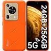 FOSSiBOT F112 PRO Rugged Smartphone 5G - 24GB+256GB/1TB, 7150mAh Telefono Indistruttibile, 6.88 HD+ 120Hz Cellulare da Lavoro Antiurto Android 14, 50MP+16MP Smartphone Rugged, Dual SIM/NFC/IP68/69K