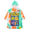 Pokémon Asciugamano Poncho Bambino Adolescenti Anime Pikachu Teli Mare con Cappuccio per Vasca Doccia Piscina Regalo Bambini (Multi Tie Dye, 10-13 Anni)