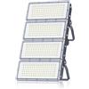 LAMLAMCK 400W Faretto LED da Esterno - 40000LM Super Luminoso Faro LED Esterno con Trasformatore, 7000k Bianca Fredda Luce Esterna, Impermeabile IP67 Faretti per Garage, Cortili, Stadi, Fabbriche