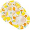 Windfromort 3 Pezzi Coperchi per Alimenti in Cotone - Ciotole Sourdough con Bread Proofing Cover - Per Lievitazione Pane, Party e Picnic (Giallo)