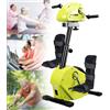 XINGSHANG Pedaliera Allenamento,Ciclo di Esercizio Motorizzato/Bici per Portatori di Handicap E Disabili,Braccia Gambe Cyclette Cycle Bike,per Anziani,Riabilitazione infortuni | Home Gym Braccia