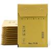 OFITURIA Buste imbottite, buste per spedizioni, sacchetti di carta con bolle interne, colore kraft, sacchetti per spedizioni con chiusura adesiva, 20 buste, 100 x 165 mm