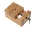 Lyguy Morsa piatta in legno mini con morsetto da banco per lavorazione del legno, intaglio, incisione
