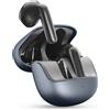 Cellularline Call Purely Auricolari Bluetooth con custodia di ricarica e funzione ENC, Wireless, tecnologia Multipoint - Nero
