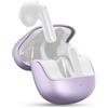 Cellularline Call Purely Auricolari Bluetooth con custodia di ricarica e funzione ENC, Wireless - Viola
