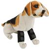 Smandy Ginocchiere per Cani, 1 Paio di Zampe Anteriori per Cani Ginocchio Ginocchia Pet ferita chirurgica Fasciatura Avvolgente Guarigione ferita(S)
