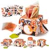 TUMAMA Kids Scatola di Fazzoletti Montessori 0 3 6 Mesi, Giocattoli Sensoriali per Bambini, Giochi Neonato, Specchio, Teether, Giochi Tummy Time Neonato, Regalo per Bambini e Bambine