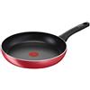 Lagostina Cucina Mediterranea Padella Antiaderente in Alluminio Ø 30 cm, Pentola Induzione, Gas e Forno, Rivestimento Titanium Easy, Manico Ergonomico in Bakelite