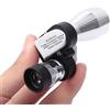 Generic Mini monoculare portatile tascabile compatto, monocolo HD ad alta potenza 8x20 con supporto per smartphone, visione notturna a bassa luminosità, per birdwatching, campeggio, partita