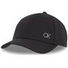 Calvin Klein Bombed Metal BB cap K50K512349 Coperchio, Black (CK Black), OS Adulto