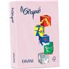 FAVINI Carta LECIRQUE A4 160gr 250fg rosa pastello 108 FAVINI A74S304