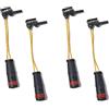 Hsthe Sea 4Pcs Sensore di Usura Pastiglie Freno Anteriore/Posteriore 2205400717 2205400617 2115401717 1695401617 Adatto per W220 W211 W245 W169