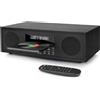 JOVELL Impianto Stereo Casa, Lettore CD Stereo 2x20W per la Casa, Ingresso Aux-in da 3.5mm, Riproduzione USB, Jack per Cuffie, FM Radio Stereo da Casa Lettore CD Bluetooth Hi-Fi con Uscita Audio (Retrò)