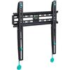 ONKRON Supporto TV Parete da 32 a 65 pollici - Staffa TV Fissa in Colore Nero con Peso fino a 50 kg - Staffa per Televisore a Muro Universale VESA 75x75-400x400 mm/Appendi Televisore per Muro FM2-B
