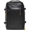 MANDARINA DUCK ECO COATED ZAINO DA VIAGGIO CON SPALLACCI BLACK