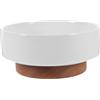 DEARMAMY Vassoio Portafrutta in Ceramica Per Dessert Snack Frutta Secca Design Moderno Per Occasioni Speciali