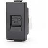 Aigostar Presa Telefonica RJ11 nera compatibile anche con BTicino Matix