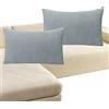 ILiemao Copricuscino letto 50x70 Set 2 Federe Cuscini Divano 60x60 Federe per Cuscino 45x45 per Divano Copricuscini letto Matrimoniale 40x60 con Cerniera Federe Cuscino Federa Cotone/Polyester(Light Gray,30x7