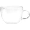 H&H Fusion Set 6 Tazzine da Caffè in Borosilicato, Senza Piattino, 10cl