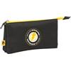 safta Kings League - Astuccio per bambini, per bambini, ideale per bambini in età scolastica, comodo e versatile, qualità e resistenza, 22 x 3 x 12 cm, colore: nero, Nero, Estándar, Casual