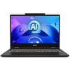MSI VenturePro 15 AI A1UDXG-011IT, Notebook, 15.6 FHD 144Hz, Intel Core Ultra 7 155H, Nvidia RTX 3050 6GB GDDR6, 16GB DDR5, 1TB PCIe4, WiFi6E, Win 11 Home, [Layout e Garanzia ITA]