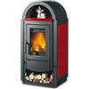 LA NORDICA SVEZIA NEW BII 7113210 Stufa a legna Nero, Bordeaux