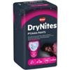 PERFETTI VAN MELLE ITALIA SRL Pannolino Huggies Drynites Girl Pyjama Pants 4/7 Anni M 17/30kg 10 Pezzi
