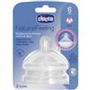 CHICCO (ARTSANA SPA) Chicco Tettarella Stepup New 6m+ Flusso Veloce