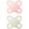 BAMED BABY ITALIA SRL Mam Succhietto Original Start 0-2 Mesi Silicone Femmina 2 Pezzi