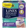 FATER SPA Pannolone Per Incontinenza Lines Specialist Derma Pants Maxim 10 Pezzi