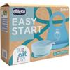 CHICCO (ARTSANA SPA) Chicco Set Pappa Silicone 6m+ Azzurro